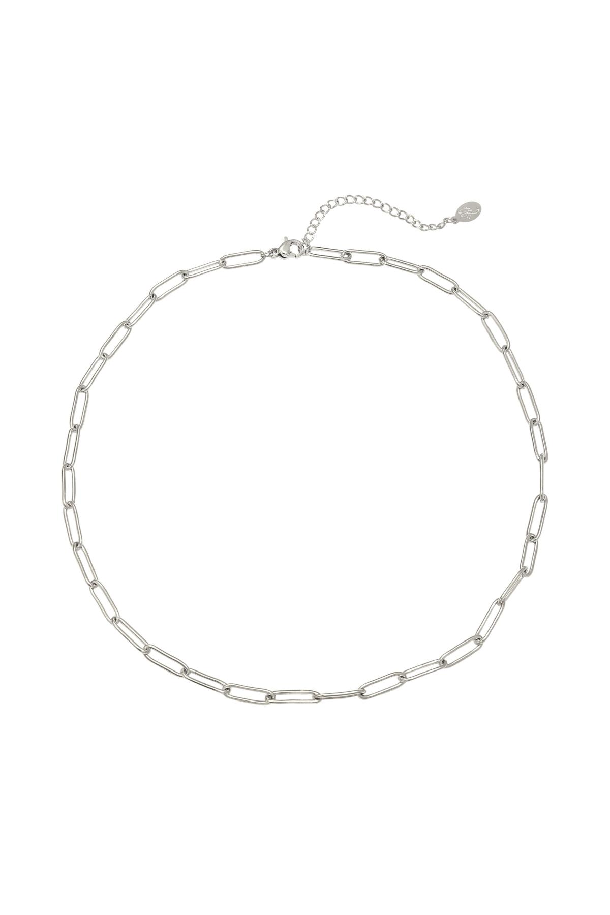 Collar Chained Up Plata Acero inoxidable h5 